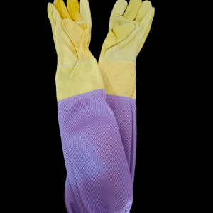 GUANTES VAQUETA EN MALLA